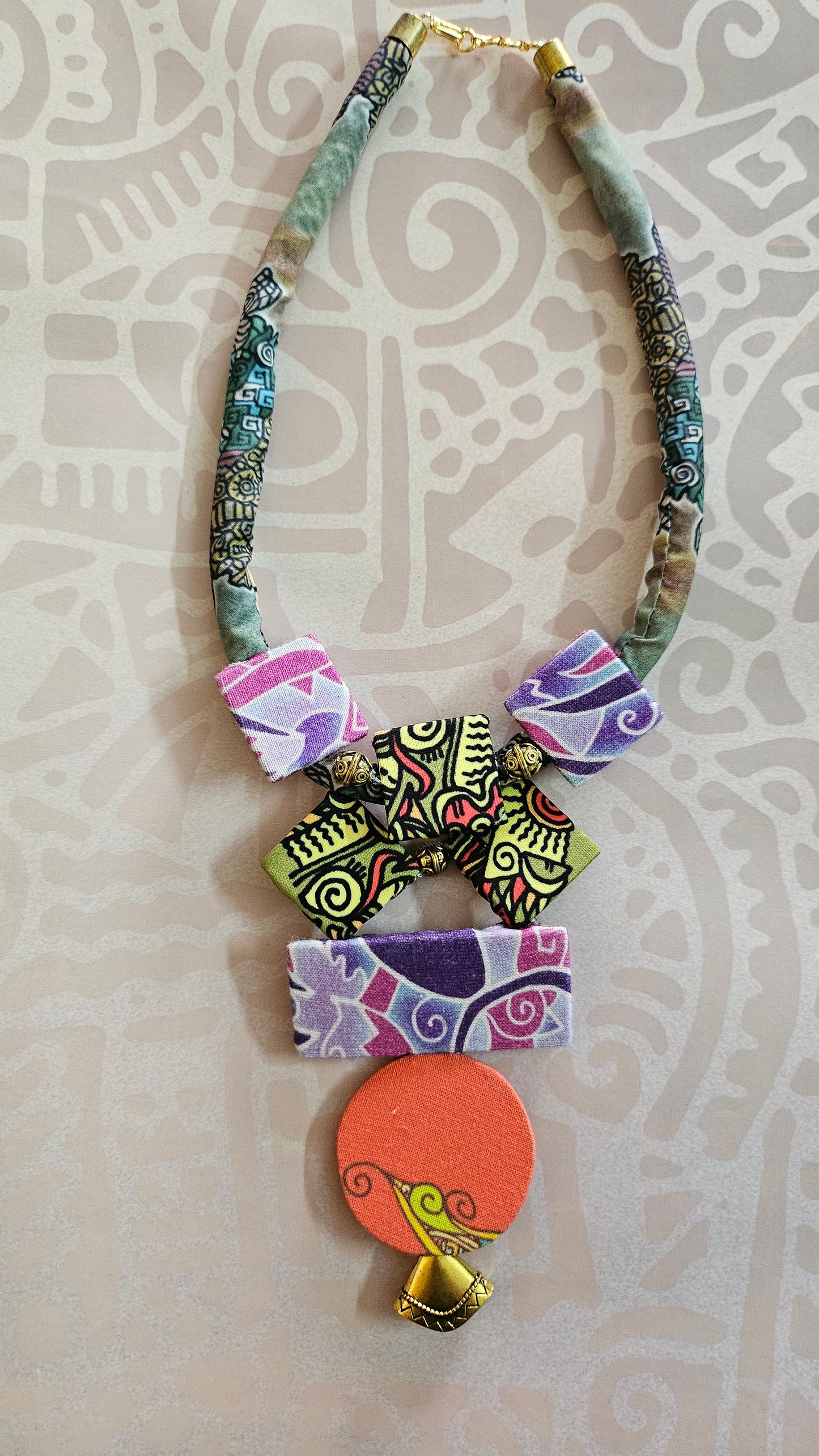 Fabric Necklaces