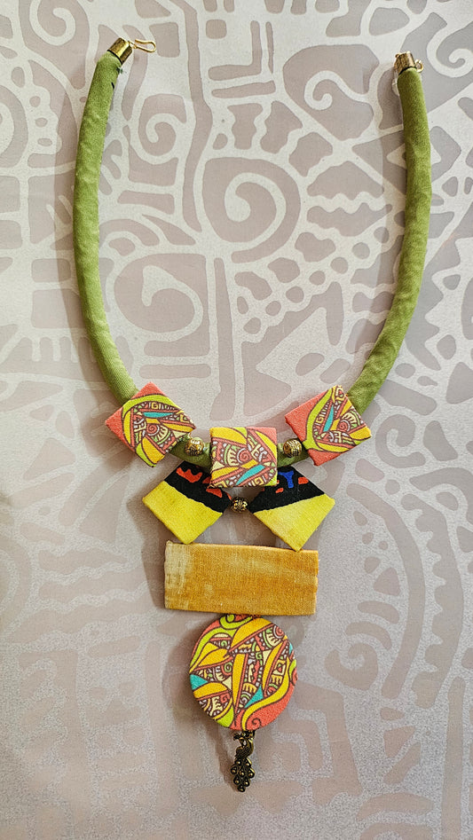 Fabric Necklaces