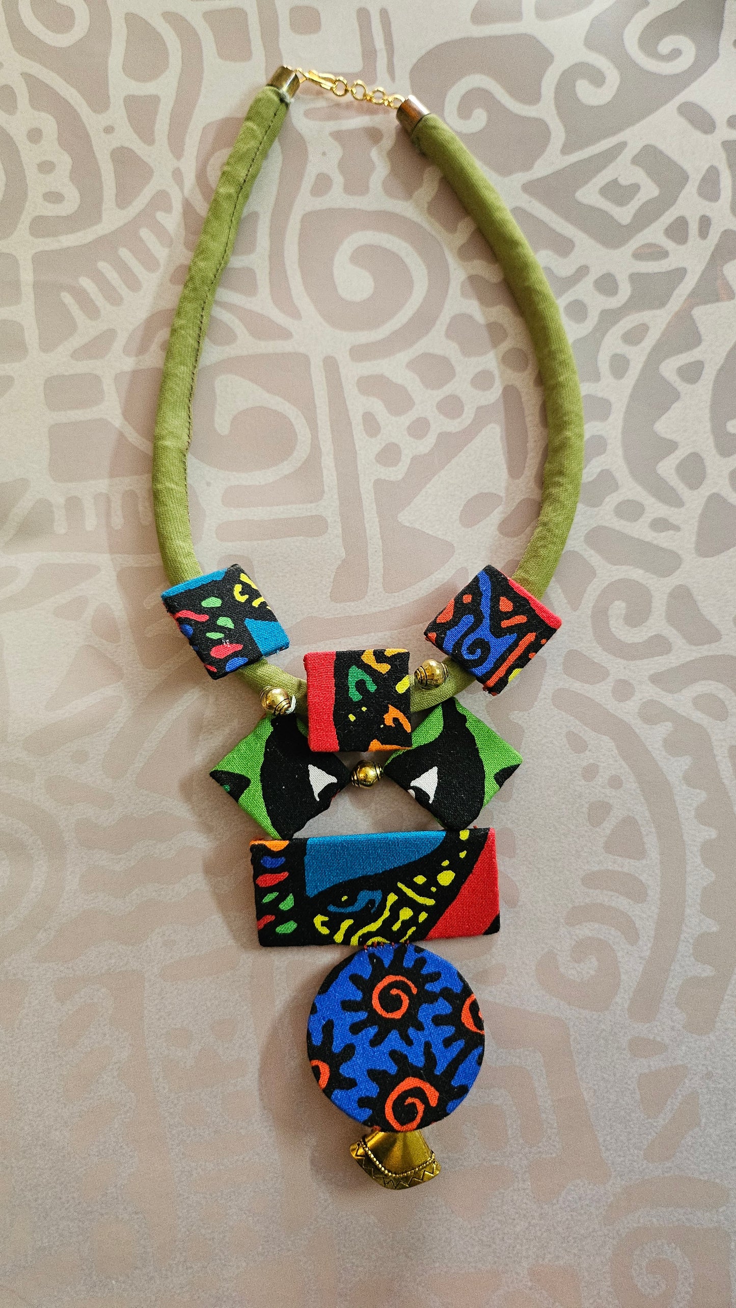 Fabric Necklaces