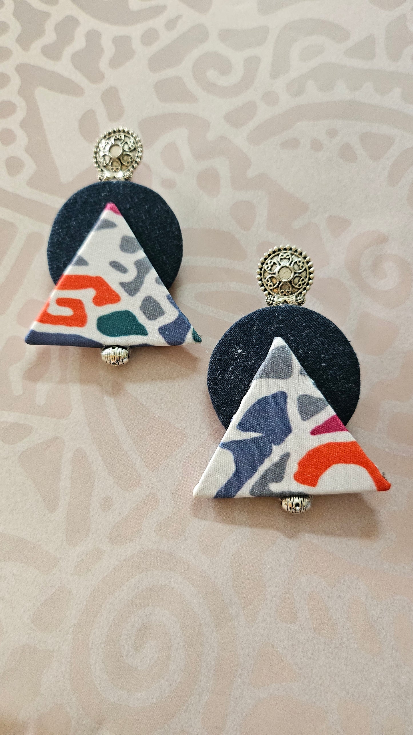 Fabric Earrings