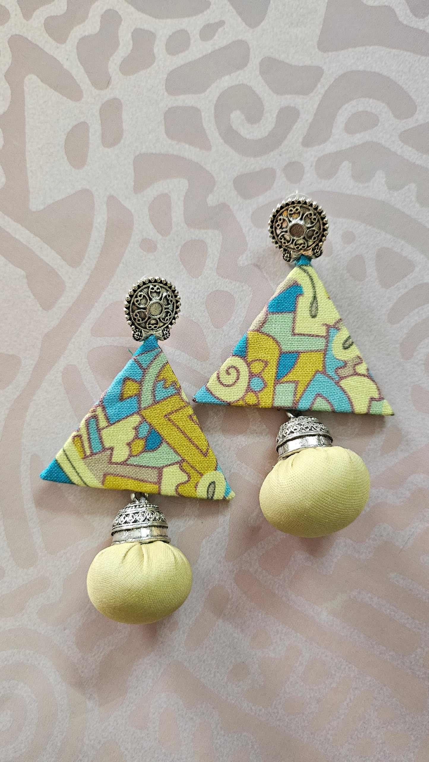 Fabric Earrings