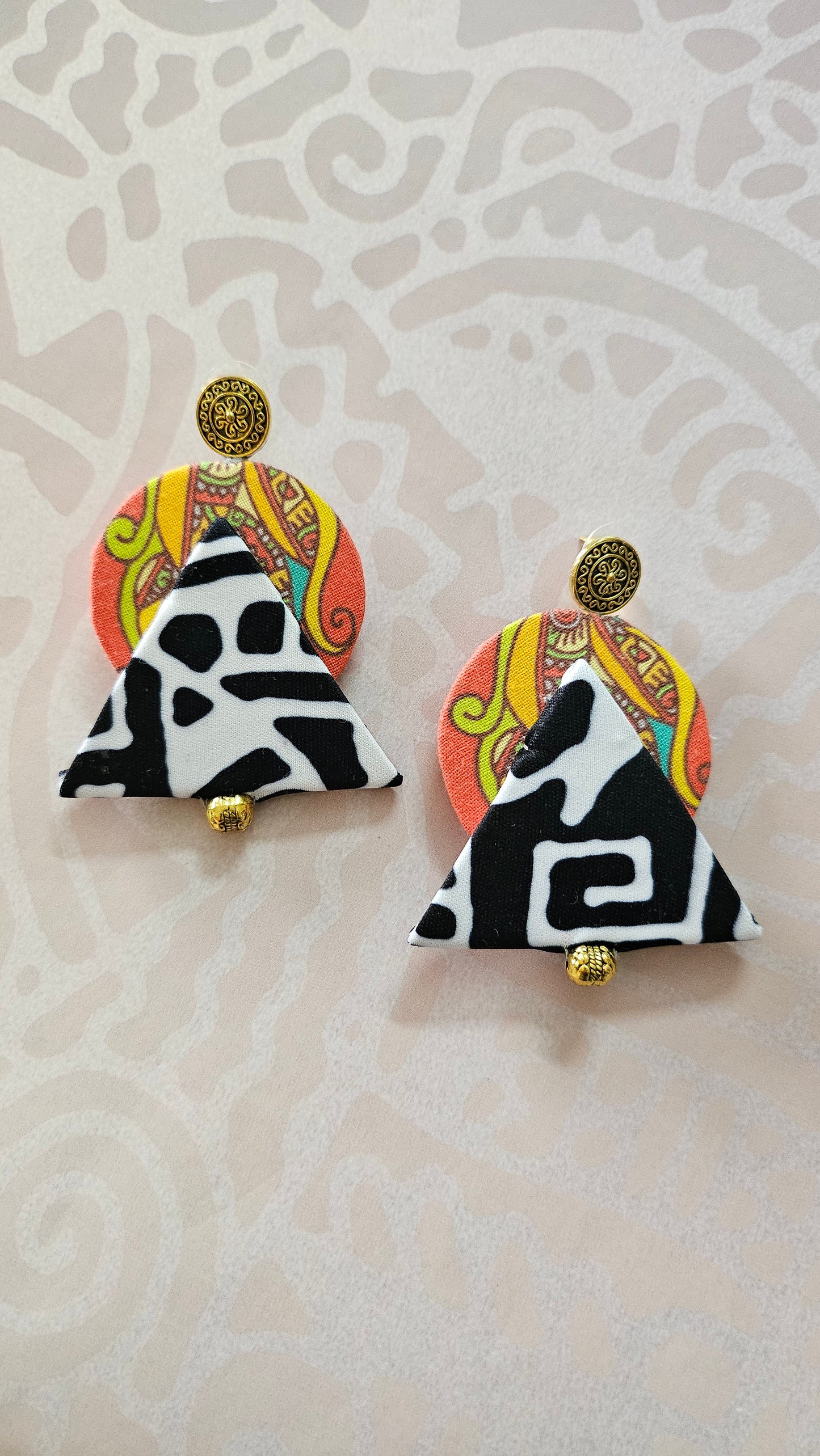 Fabric Earrings