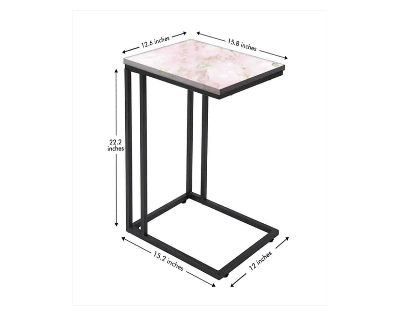 C Tables (Green Inca Print)