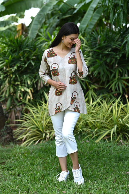 Chai Kettle Short Tunic