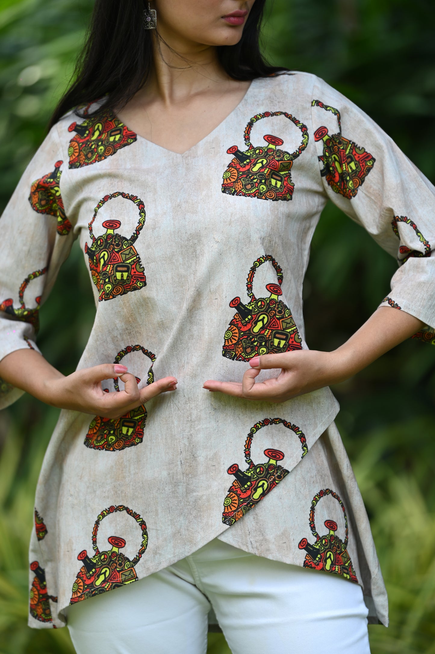 Chai Kettle Short Tunic