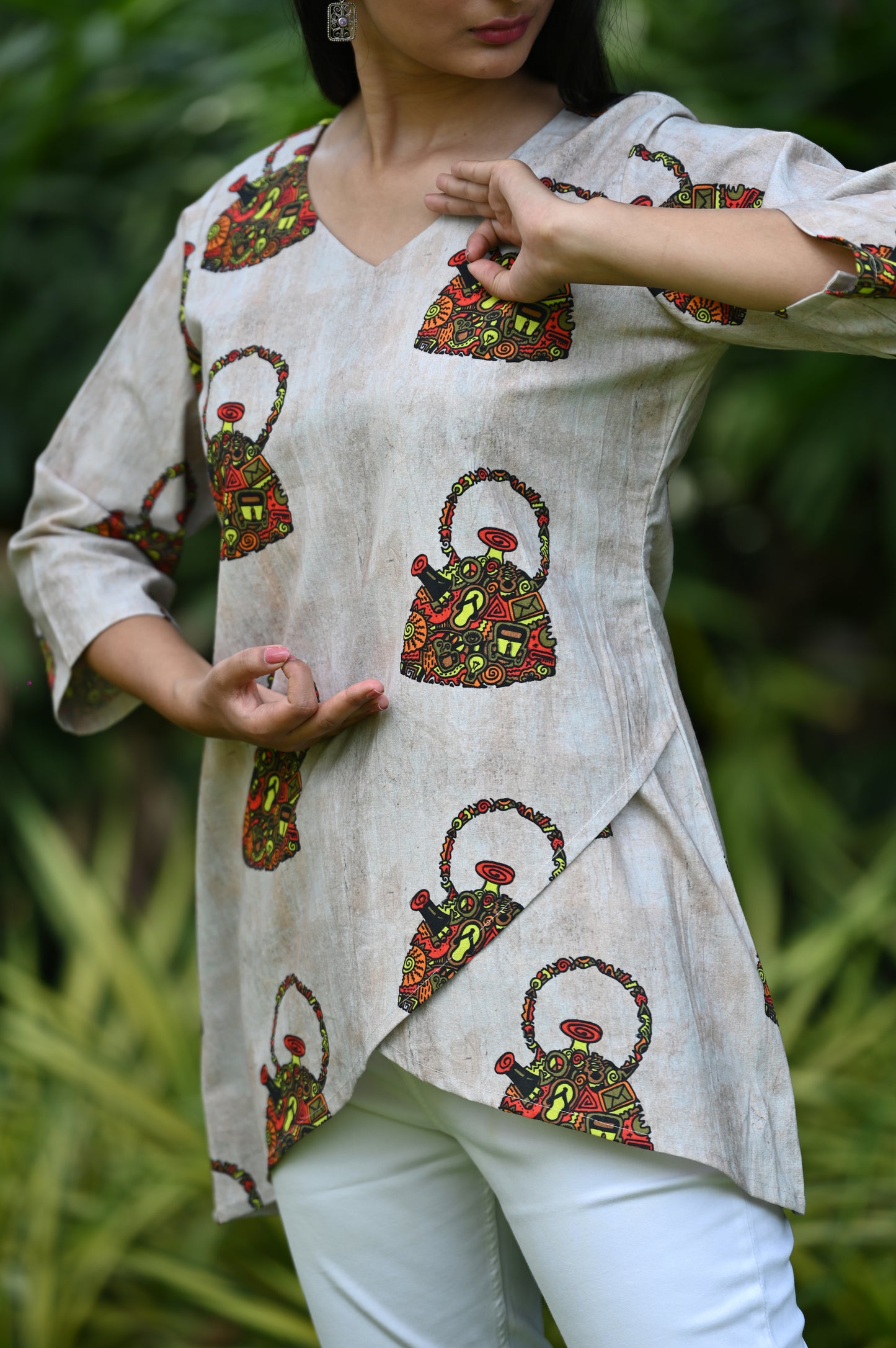 Chai Kettle Short Tunic