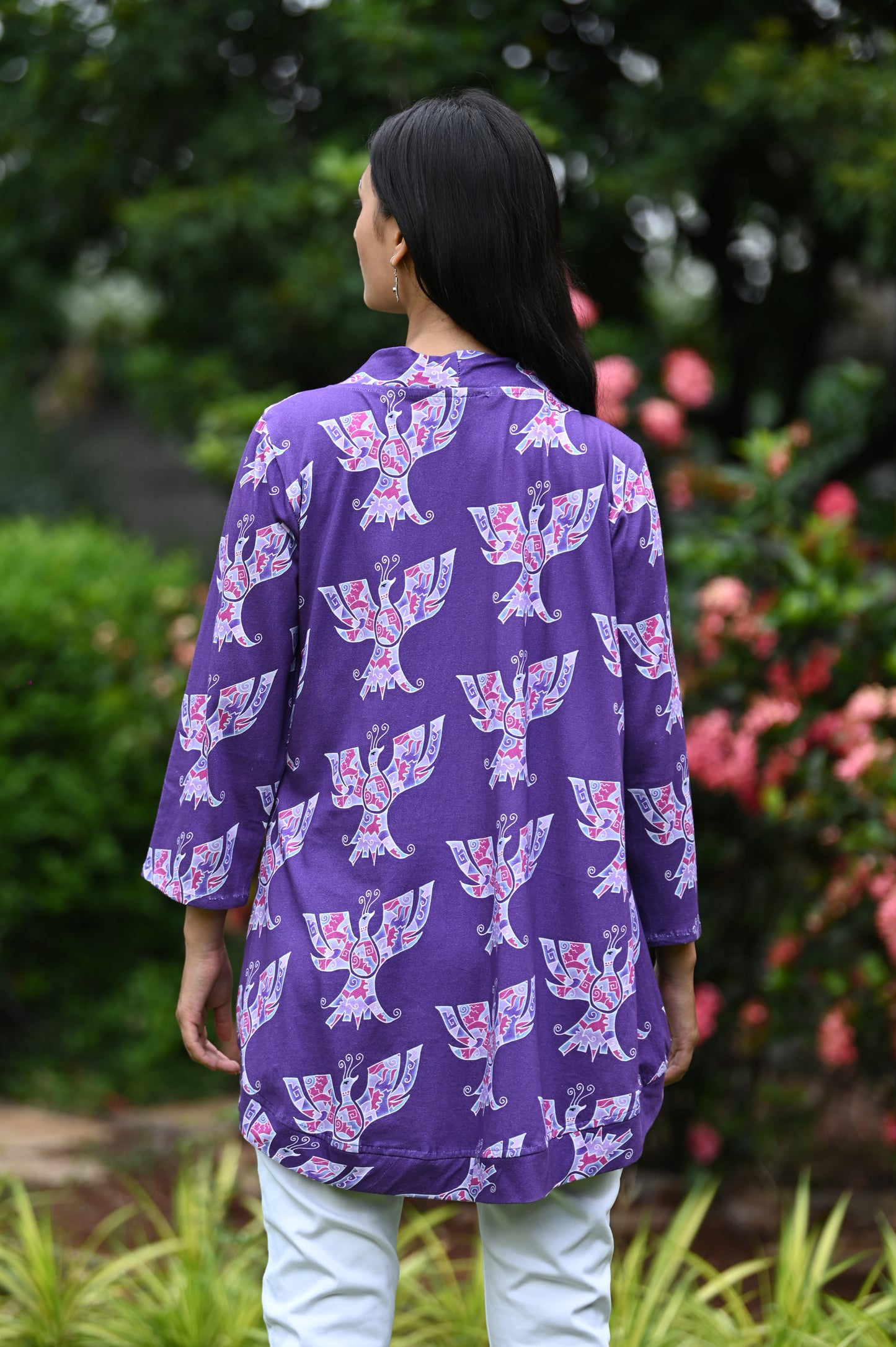 Phoenix Print Shrug